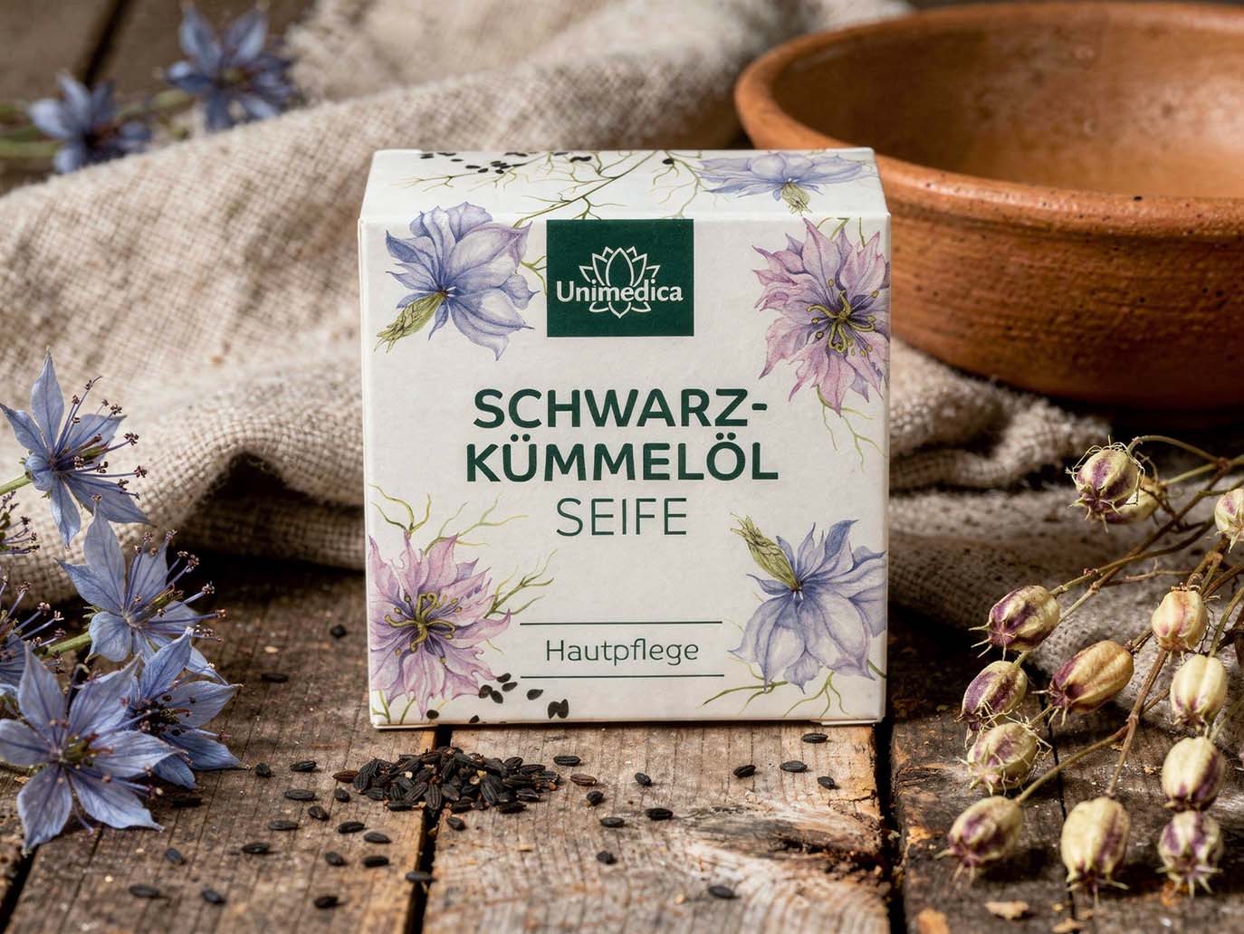 Schwarzkümmelöl Seife - 100 g - von Unimedica